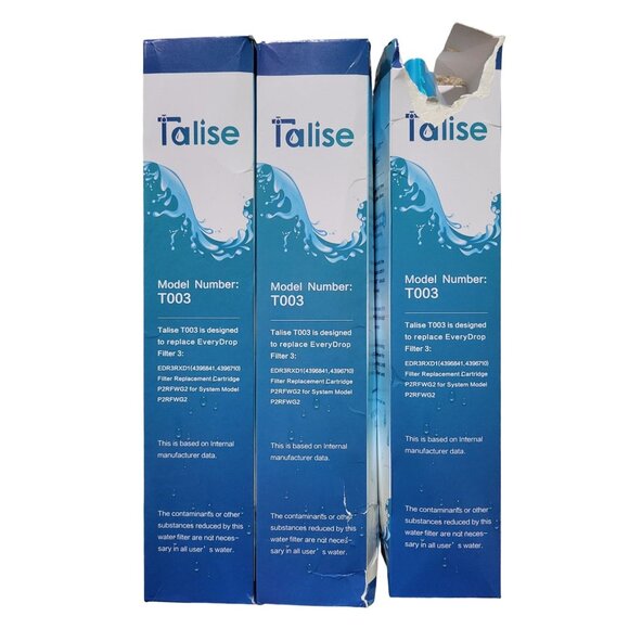 3-Pack Talise T003 Filters Replacement For EveryDrop Filter 3 EDR3RXD1 - Picture 5 of 5